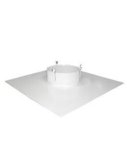 PLAQUE DE PROPRETE CARREE 30*30 BLANC