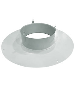 PLAQUE PROPRETE RONDE DN EXT. 360 mm BLANCHE