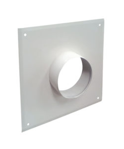 PLAQUE DE FINITION BASSE BLANCHE VENTOUSE TYPE C9 POUR COAX