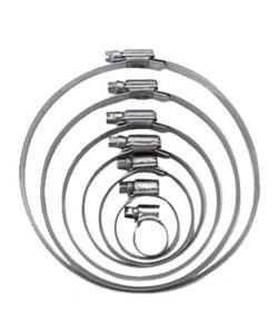 COLLIER DE SERRAGE 9mm de largeur (à l'unité)- AISI 430 (inox)