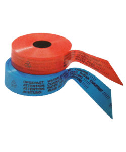 BANDE DE SIGNALISATION (bleue) AVEC CABLE AUTOREGULANT