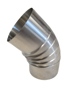COUDE ALUMINIUM PLISSE  45°