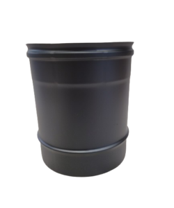 ÉLÉMENT DROIT 0,25 DP ISOLÉ NOIR MAT