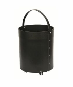 TALITA     Panier à bois en cuir