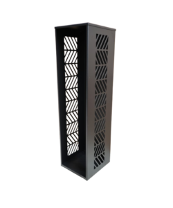 Porte buches noir
